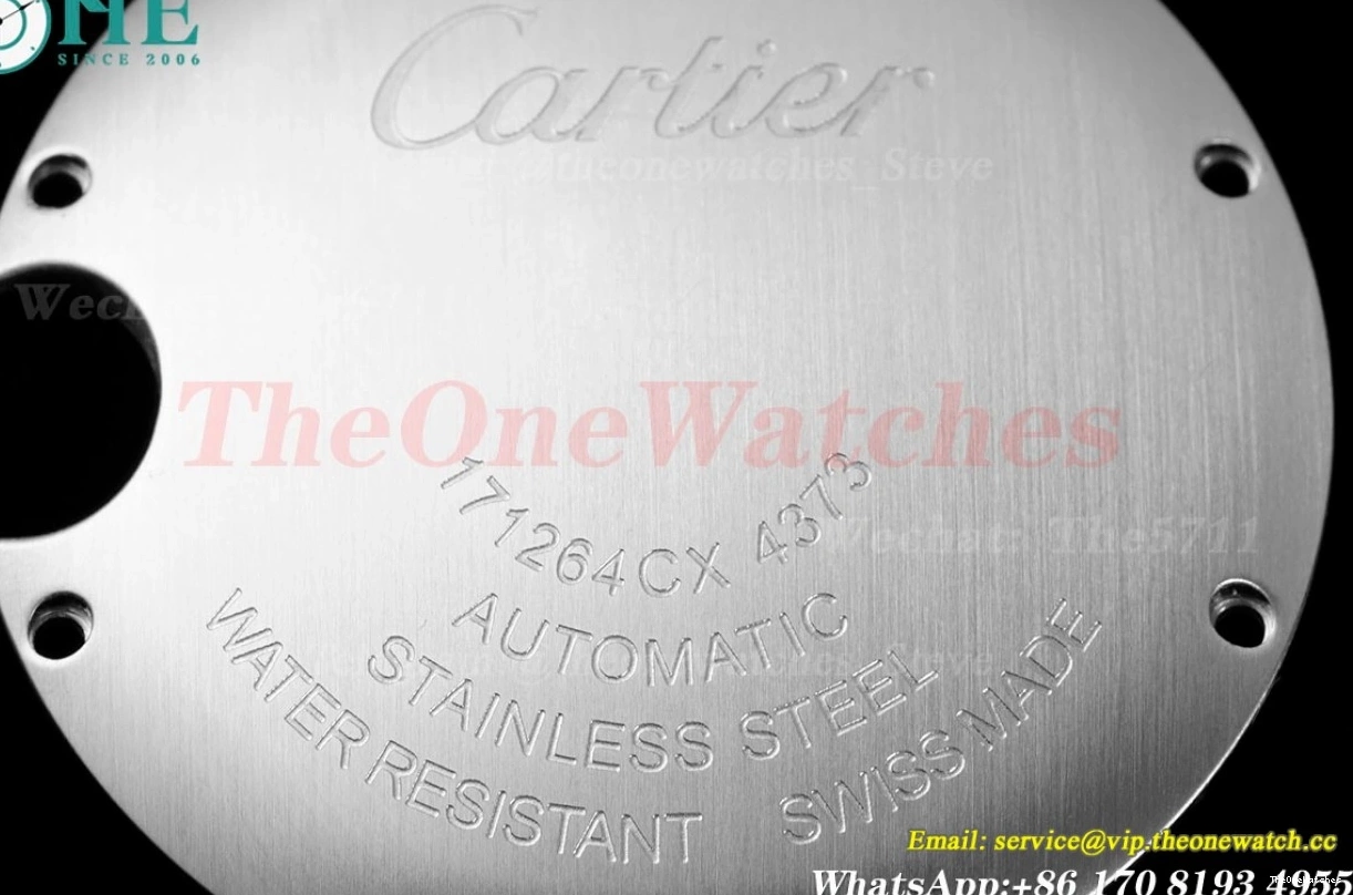 Dia SS Ballon NH05 Bleu White Cartier SS De 33mm AF 0107